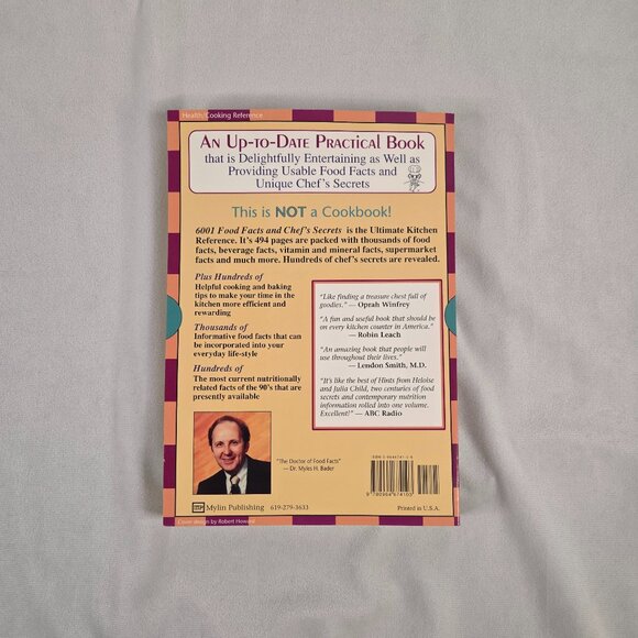2 Cookbooks - 1- Food Facts and Chef's Secrets 2- New Whole Foods Encyclopedia - Picture 3 of 10